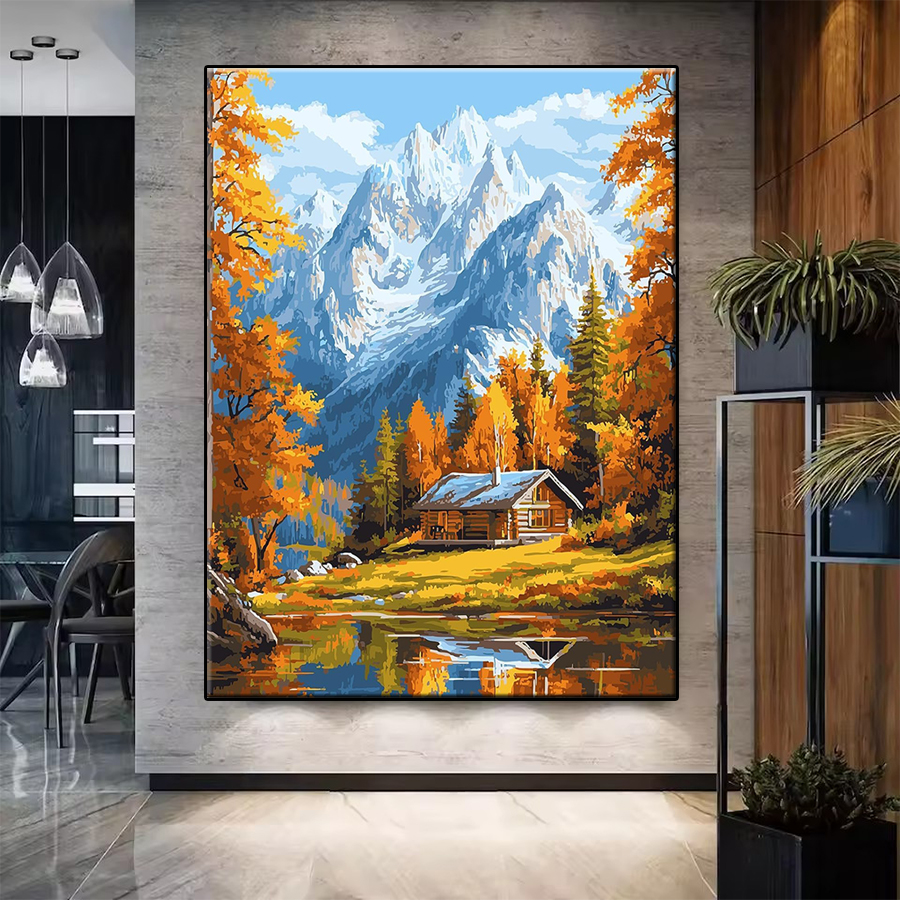Art And Craft Autumn - 5D Diamond Painting Kit New Autumn