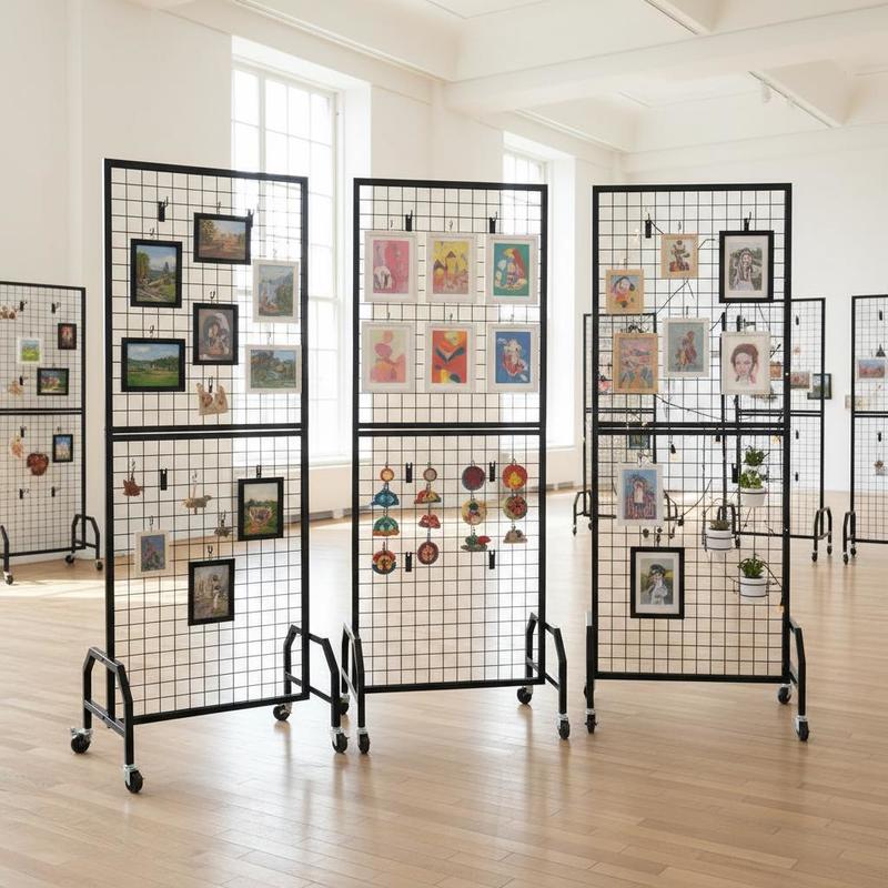 Art Craft Board - 3 Packs Mesh Wall Grids 1.9