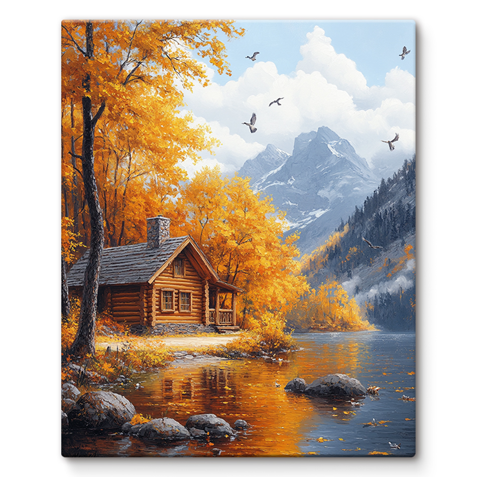Art And Craft Autumn - 2026 Painting By Numbers Draw Autumn