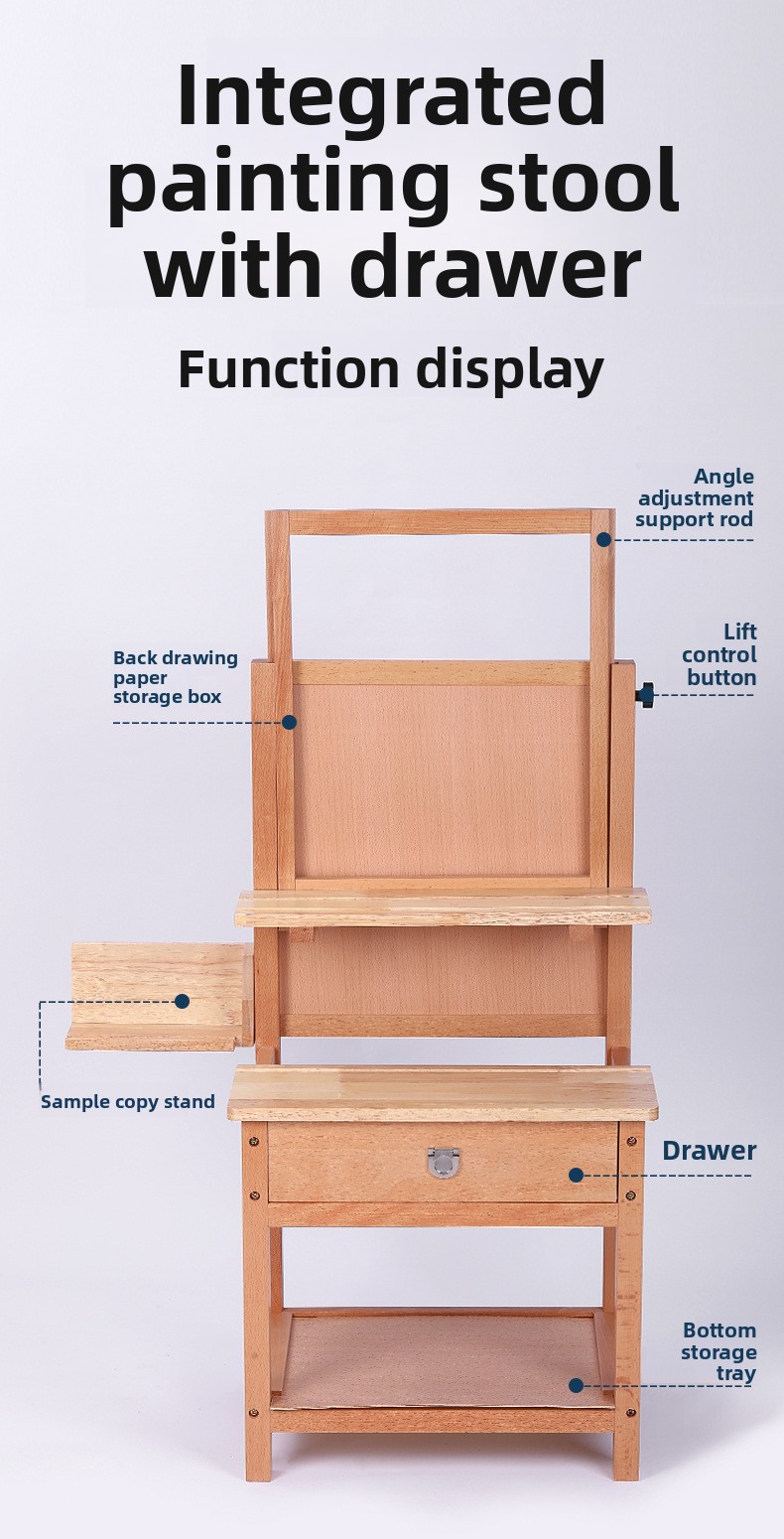 Art & Craft Teacher - HXL integrated painting stool art special