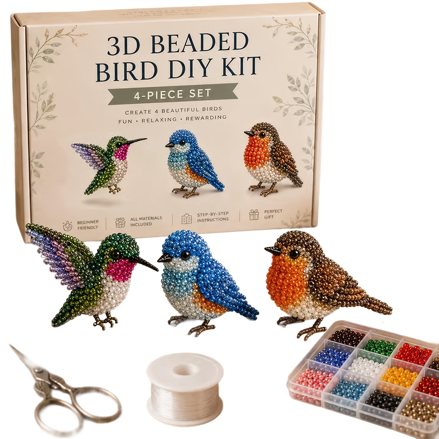 Art & Craft Teacher - 2026 Version Mini 3D Beaded Animal