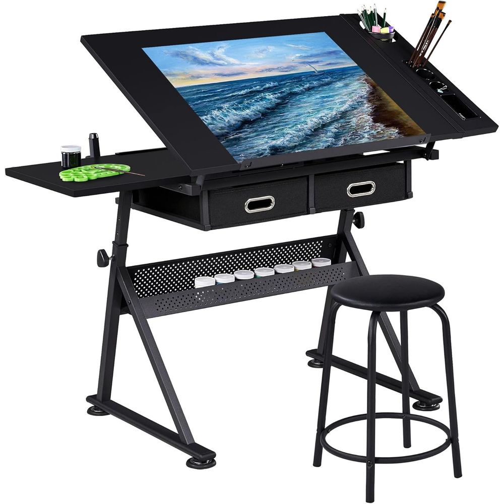 Art & Craft Teacher - Drafting Table for Artists, Height Adjustable