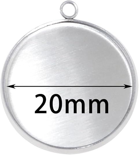 20 Pieces Stainless Steel Roun - đánh giá và giá Art Craft Gifts