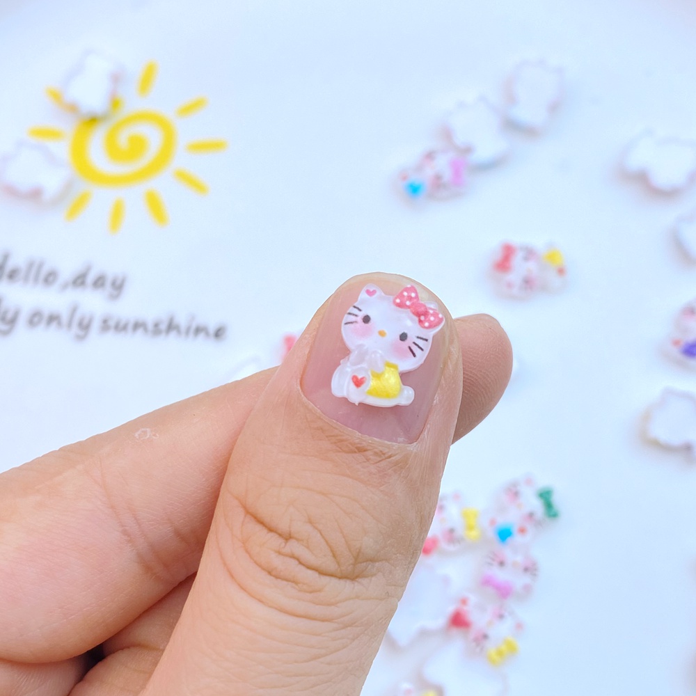 50 pieces of resin shiny mini  - đánh giá và giá Art Craft Cat