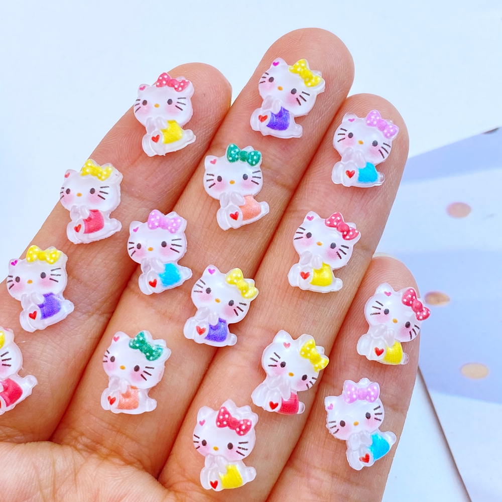 50 pieces of resin shiny mini  - đánh giá và giá Art Craft Cat