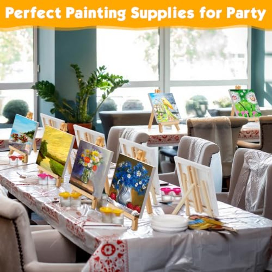 32 Pack 6 x 6 Inch Mini Canvas - đánh giá và giá Art X Craft