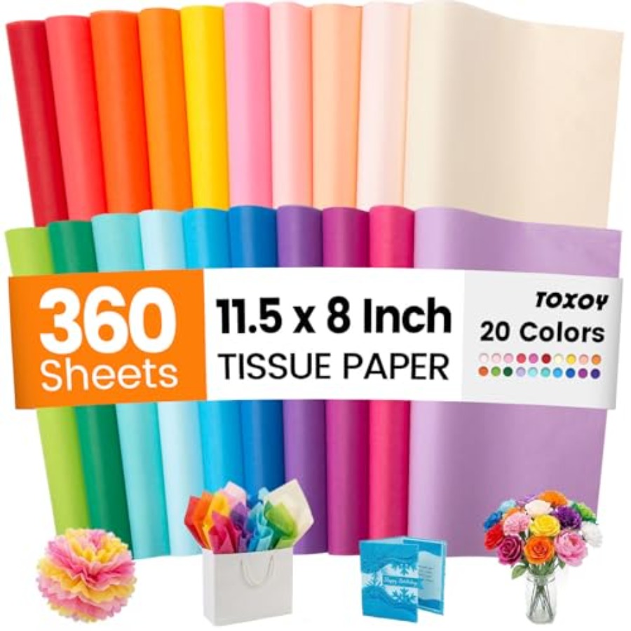 360 Sheets Tissue Paper Bulk,  - đánh giá và giá Art X Craft