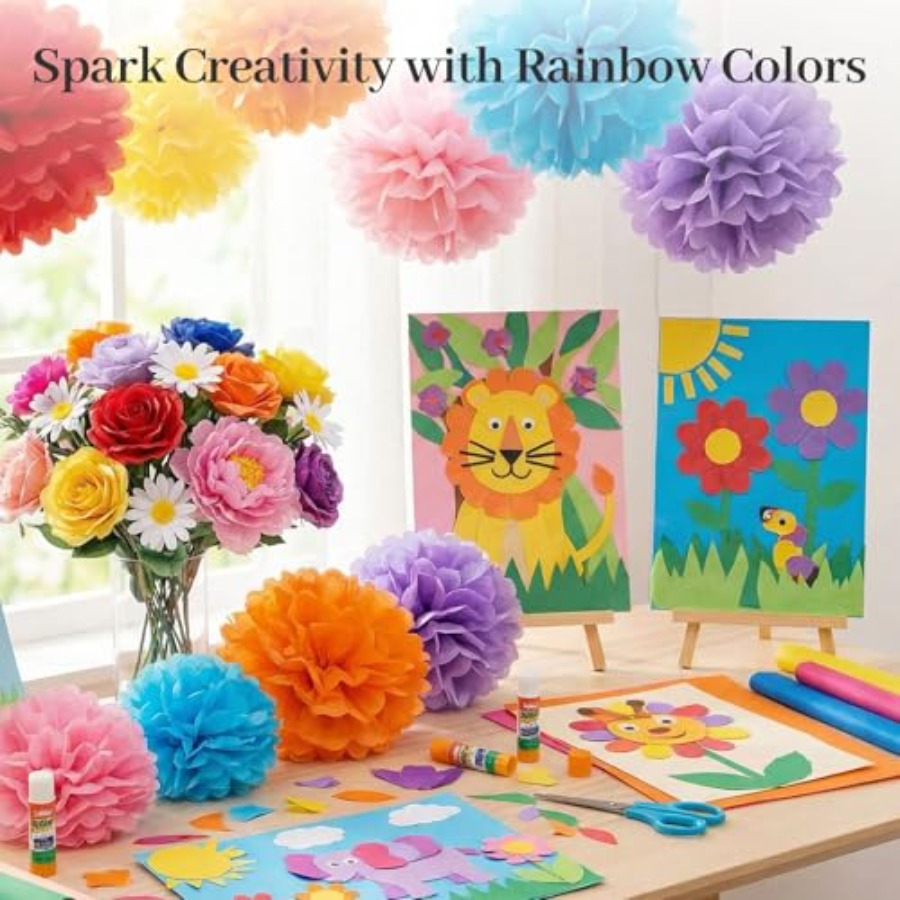 360 Sheets Tissue Paper Bulk,  - đánh giá và giá Art X Craft
