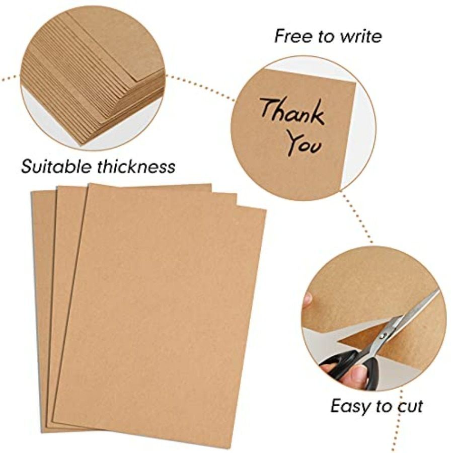60 Sheets Kraft Paper 8.5 x 11 - đánh giá và giá Art X Craft