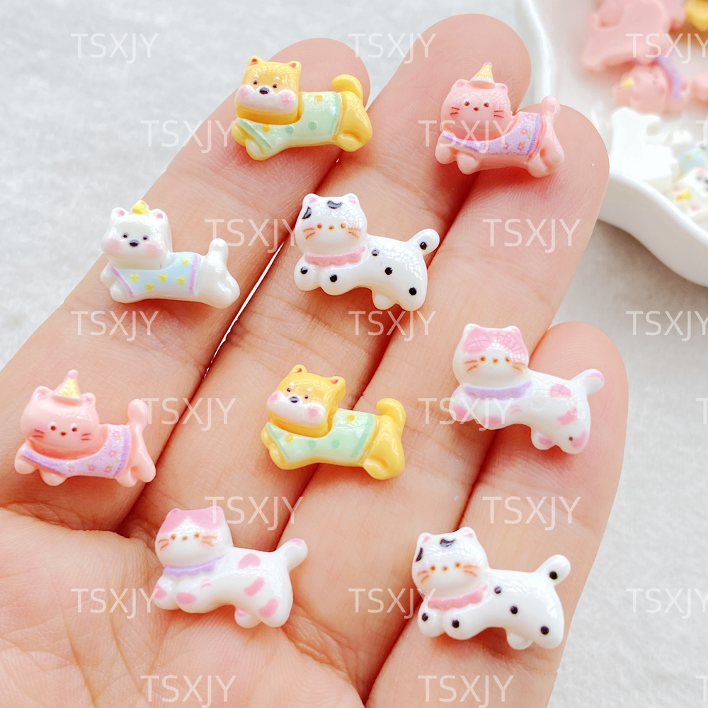 20Pcs Mixed Nail Art Resin Min - đánh giá và giá Art Craft Cat