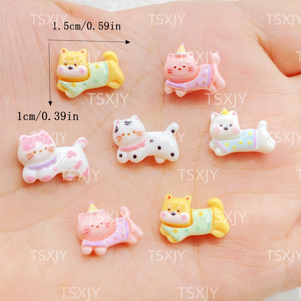 20Pcs Mixed Nail Art Resin Min - đánh giá và giá Art Craft Cat