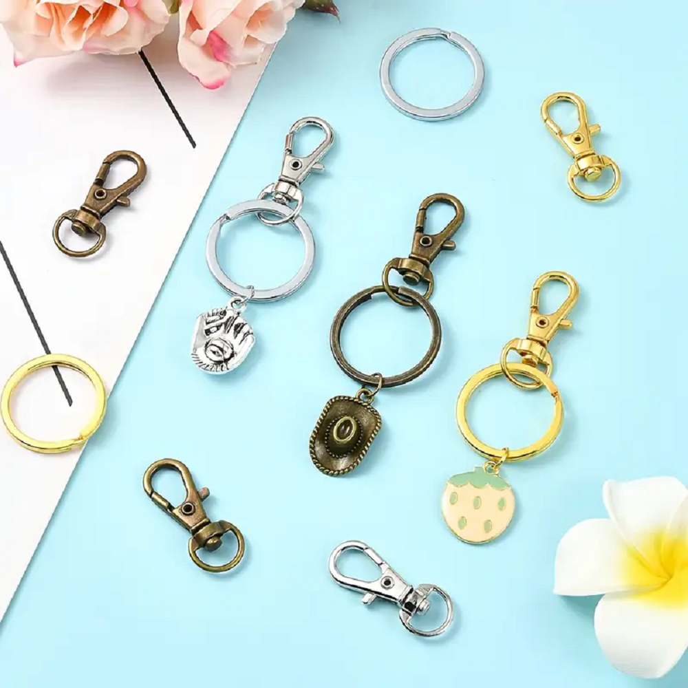 10/20/30/50 Set Swivel Keychai - đánh giá và giá Art Craft Gifts