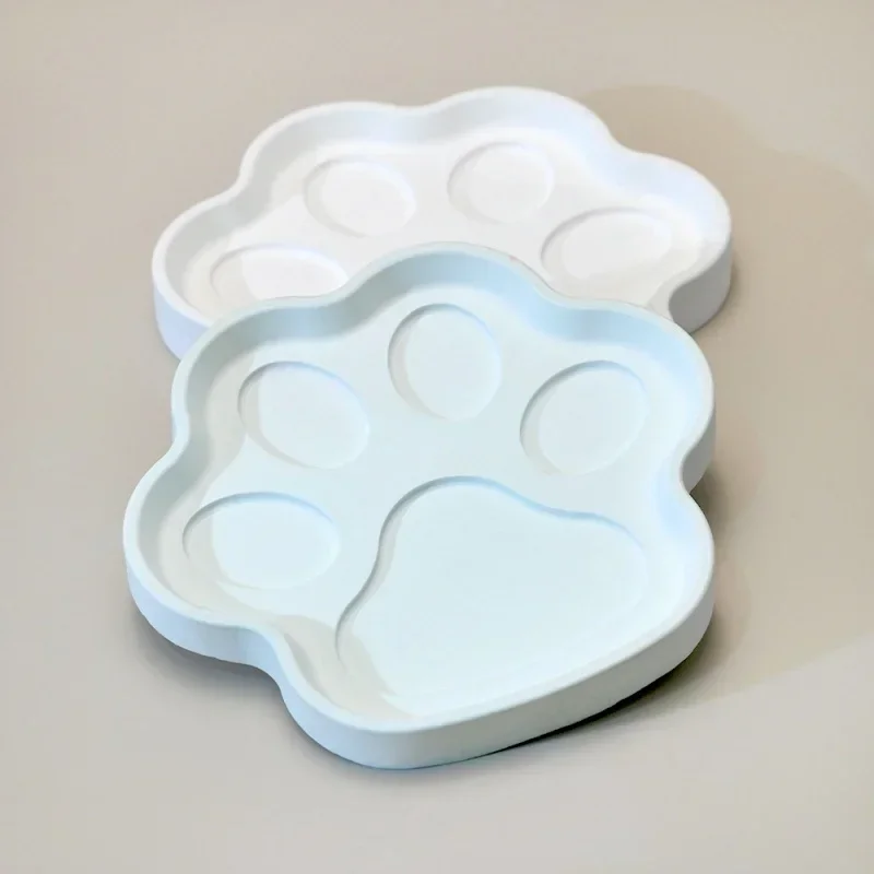 Diy Dog Bone-shaped Tray Gypsu - đánh giá và giá Art Craft Cat