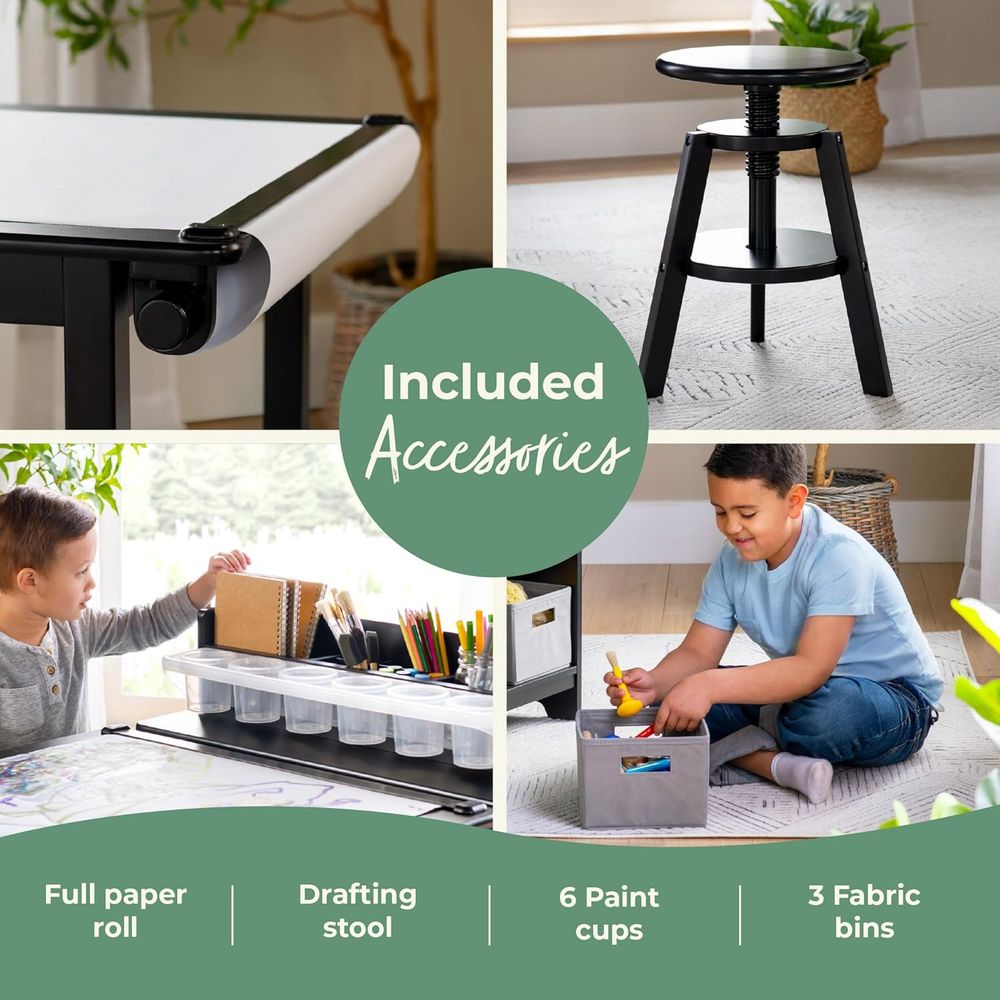 3-in-1 Children's Art Table an - đánh giá và giá Art & Craft Teacher
