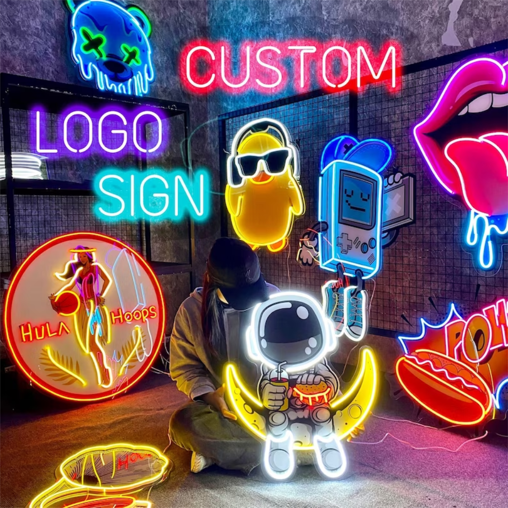 Neon Sign Custom Business Logo - đánh giá và giá Art Craft Logo