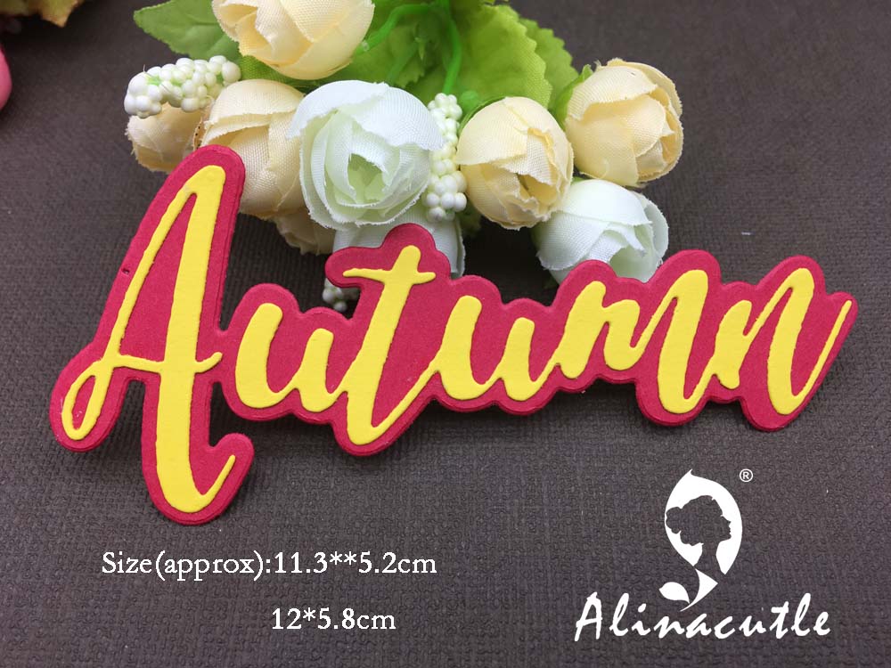 METAL CUTTING DIES cut AlinaCr - đánh giá và giá Art And Craft Autumn