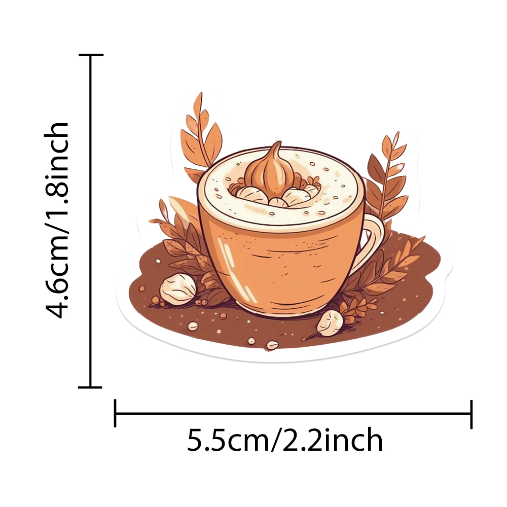 50PCS Cute Autumn Fall Sticker - đánh giá và giá Art And Craft Autumn