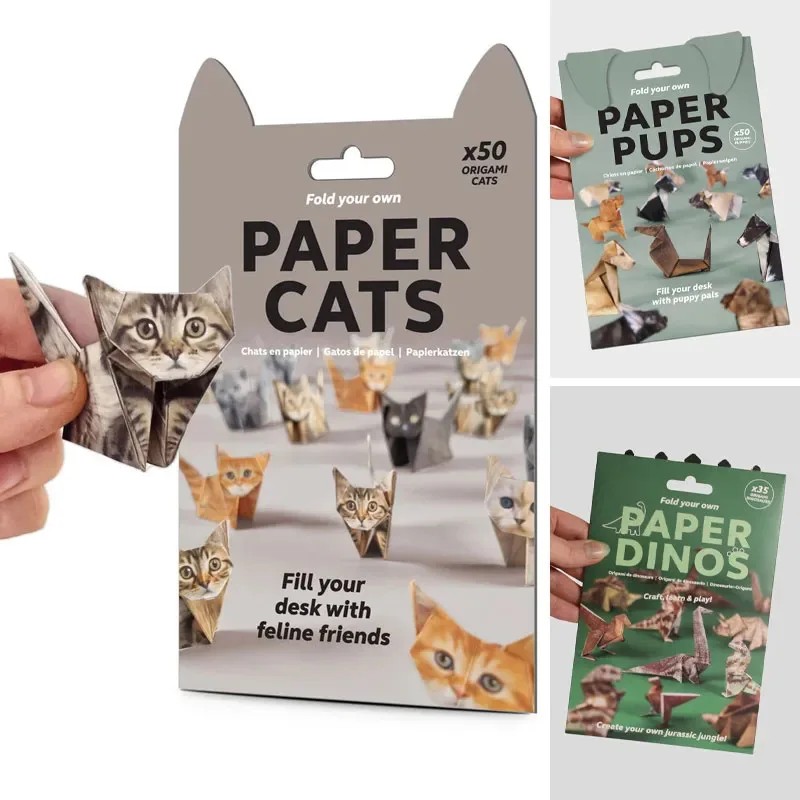 Creative DIY Paper Cats 50 She - đánh giá và giá Art Craft Cat