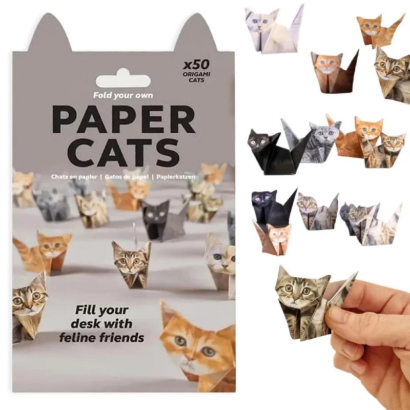 Creative DIY Paper Cats 50 She - đánh giá và giá Art Craft Cat