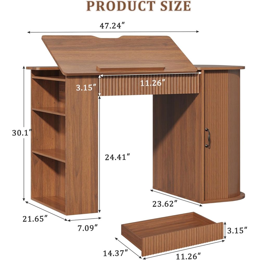 Storage Cabinet Desk with Draw - đánh giá và giá Art & Craft Teacher