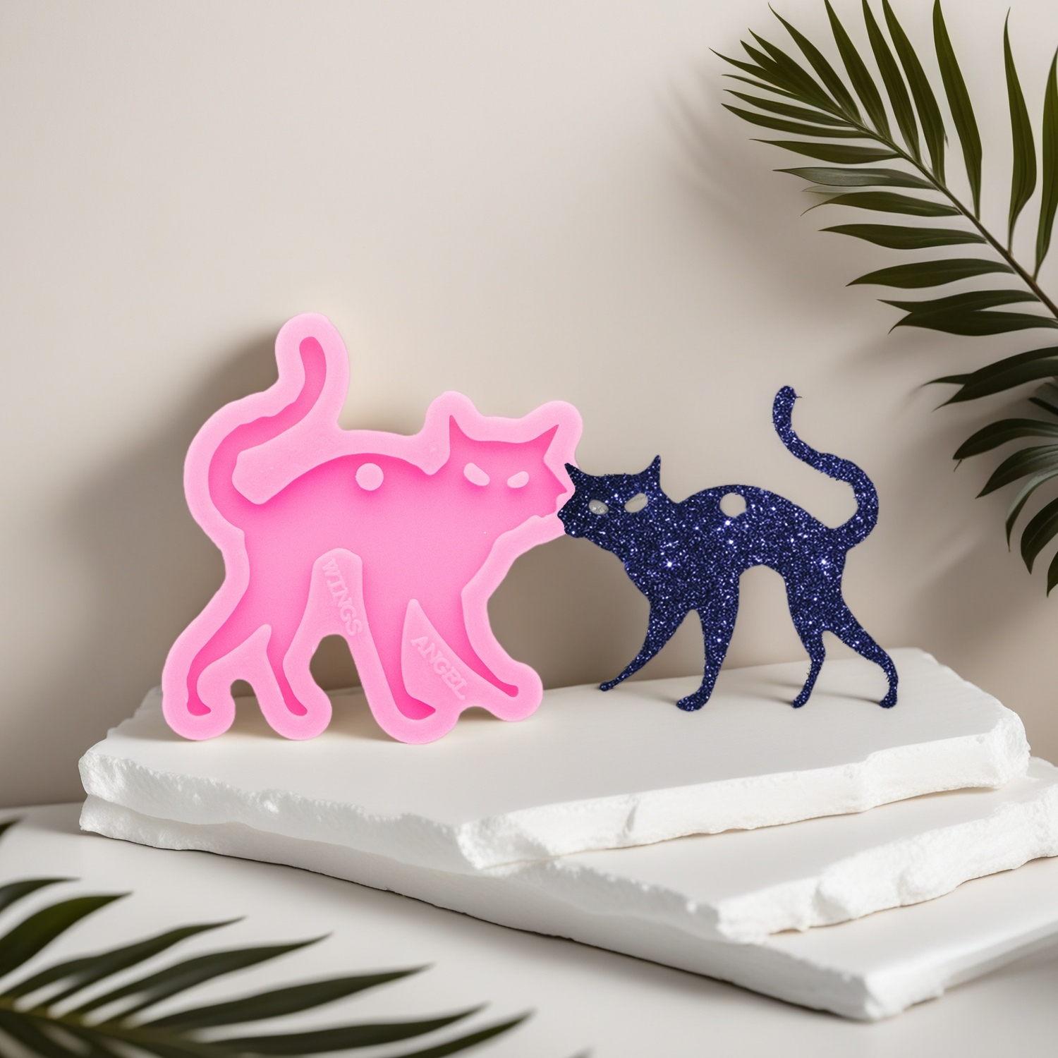 Silicone Cat Molds DIY Epoxy R - đánh giá và giá Art Craft Cat