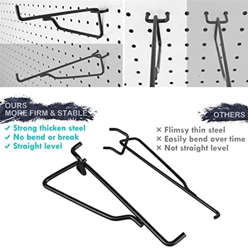 75STO-Peg Board Shelf Hooks, 8 - đánh giá và giá Art Craft Board