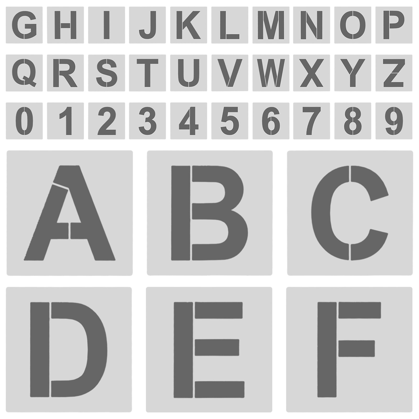 1Set Reusable Plastic Alphabet - đánh giá và giá Letter S Art Craft