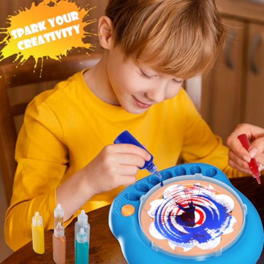 Spin Art hine for,Paint Spinne - đánh giá và giá Art Craft Board
