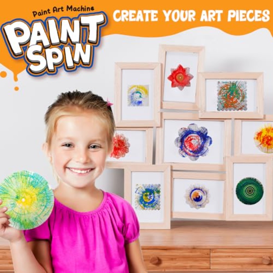 Spin Art hine for,Paint Spinne - đánh giá và giá Art Craft Board