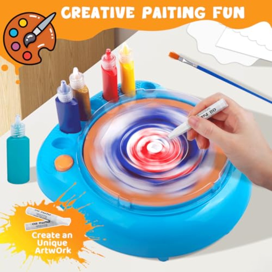 Spin Art hine for,Paint Spinne - đánh giá và giá Art Craft Board