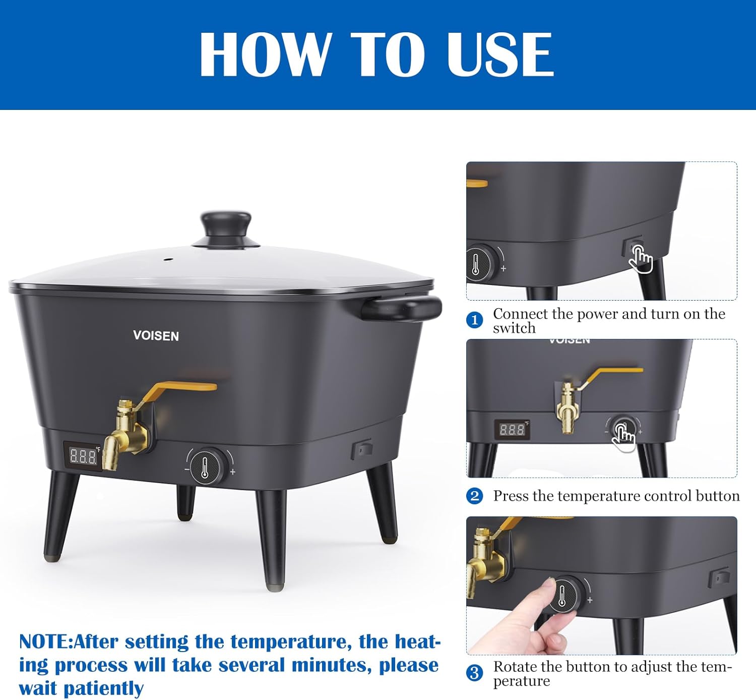 8Qt Electric Wax Melter for Ca - đánh giá và giá Candle Making Wax