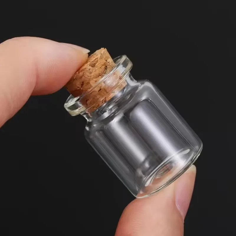 Small Glass Bottles with Cork  - đánh giá và giá Letter S Art Craft