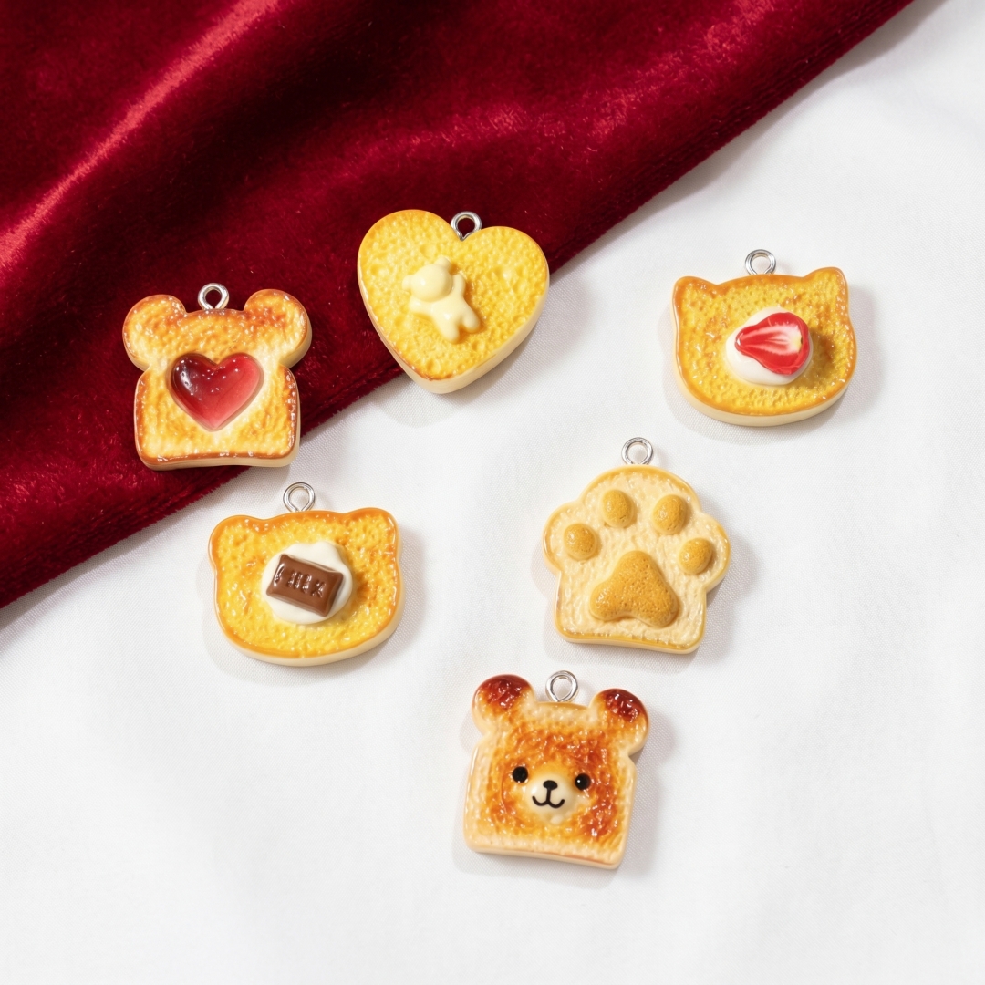 10pcs Resin Plastic Bread Pend - đánh giá và giá Art Craft Gifts