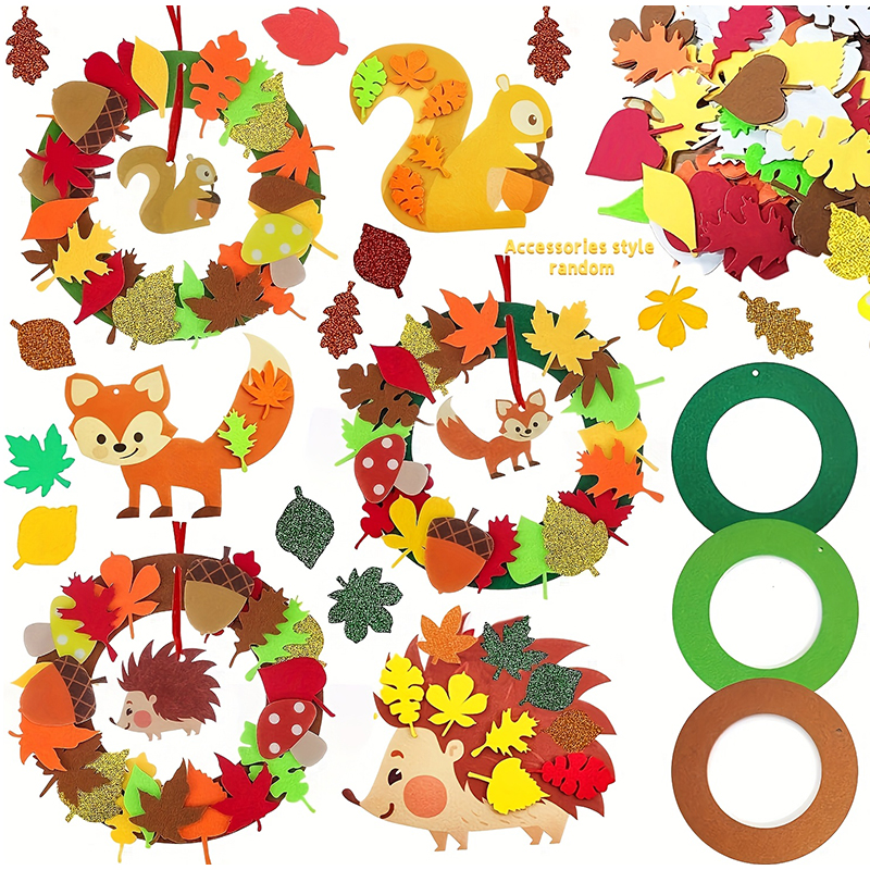Autumn Creative Diy Wreath Cra - đánh giá và giá Art And Craft Autumn
