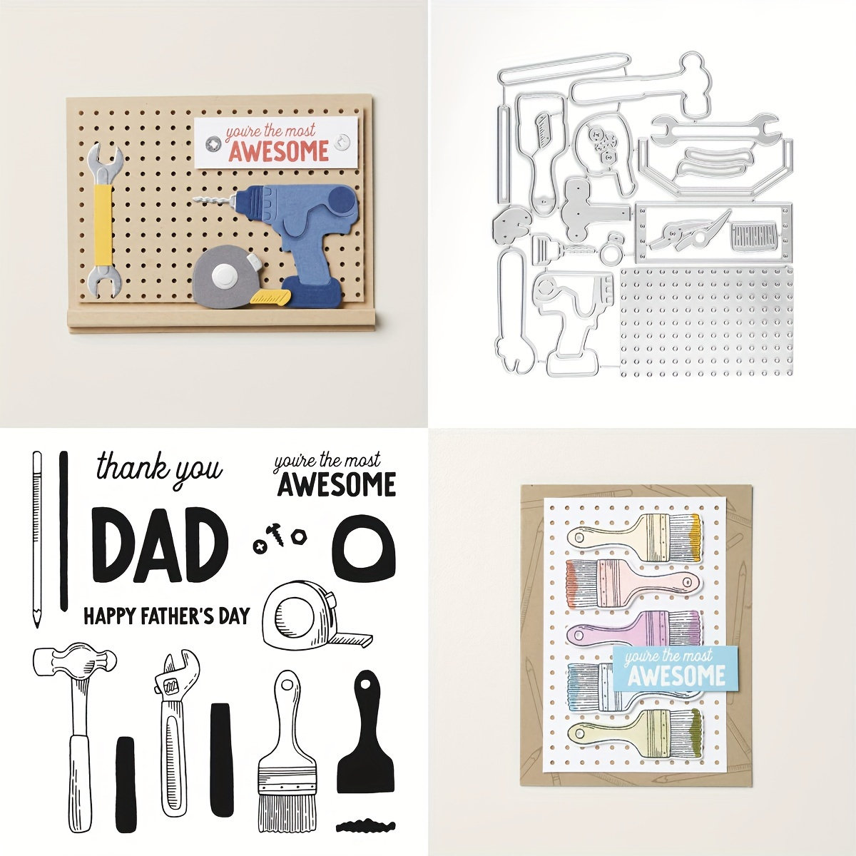 Doodles & Tools Happy Father ' - đánh giá và giá Art And Craft For Father'S Day