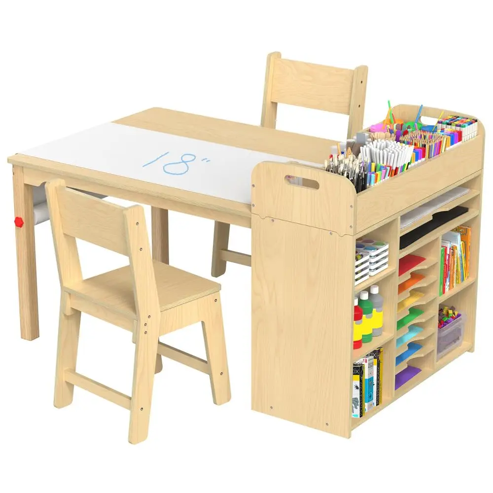 Kids Art Table and Chairs Set, - đánh giá và giá Art X Craft