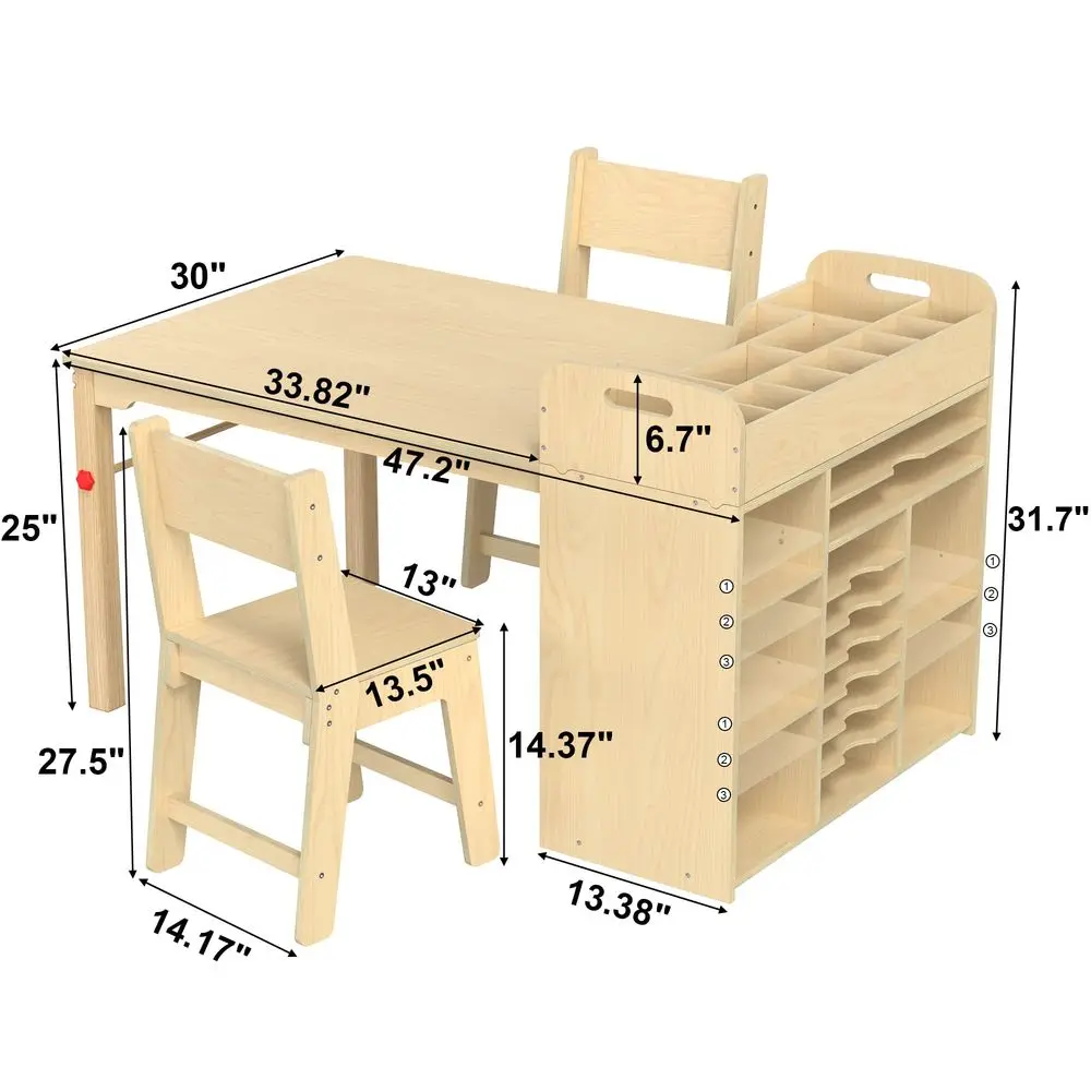 Kids Art Table and Chairs Set, - đánh giá và giá Art X Craft