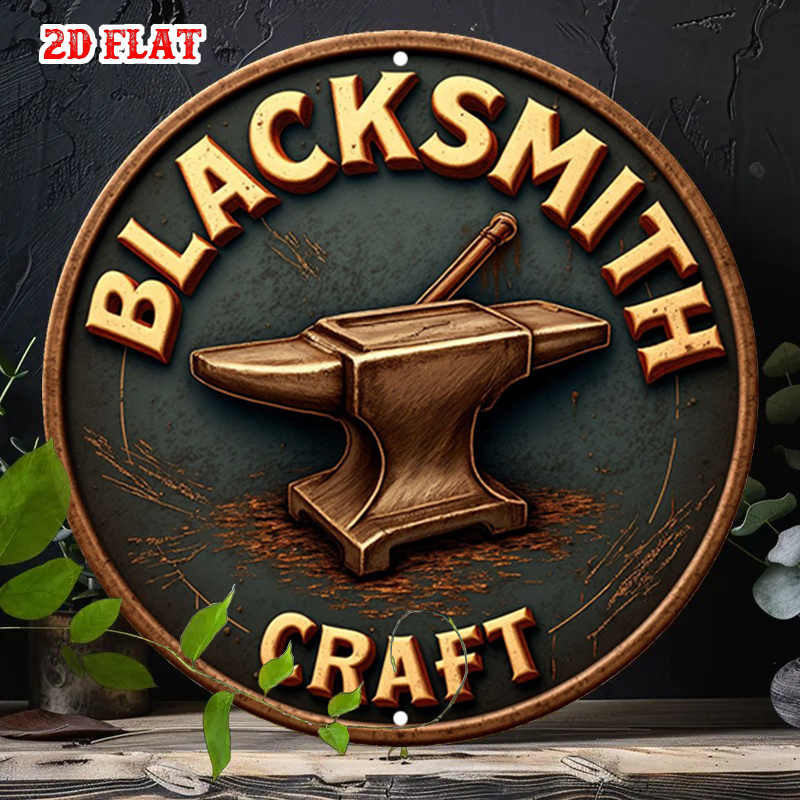 2D Flat, 1pc Vintage Blacksmit - đánh giá và giá Art Craft Logo