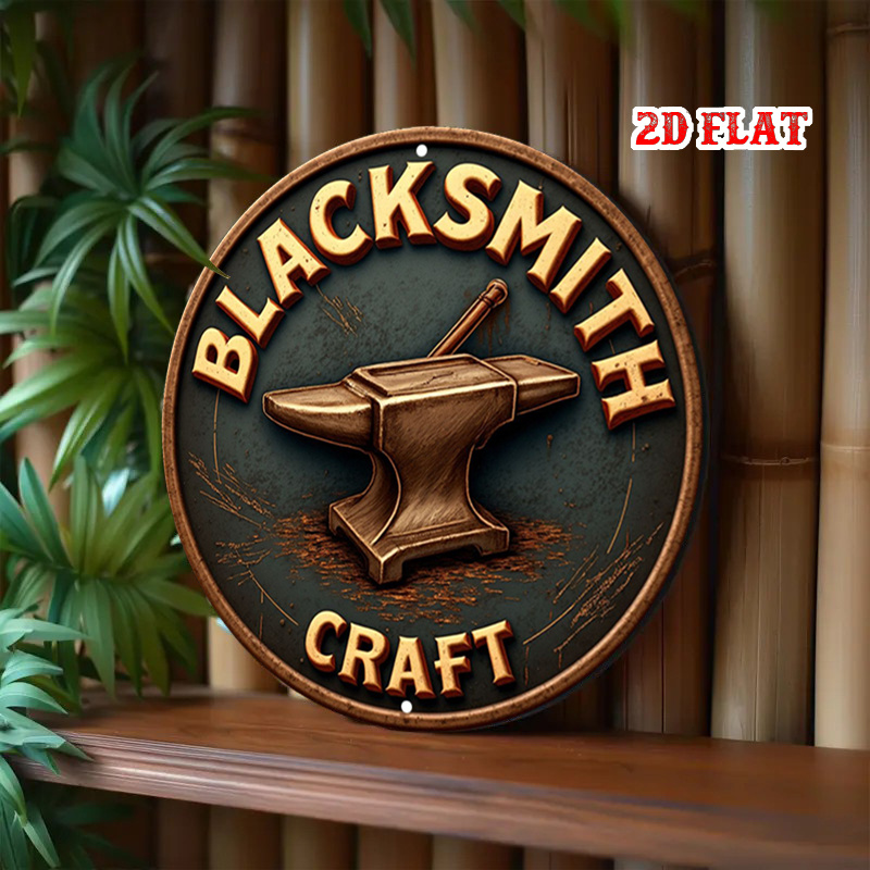 2D Flat, 1pc Vintage Blacksmit - đánh giá và giá Art Craft Logo