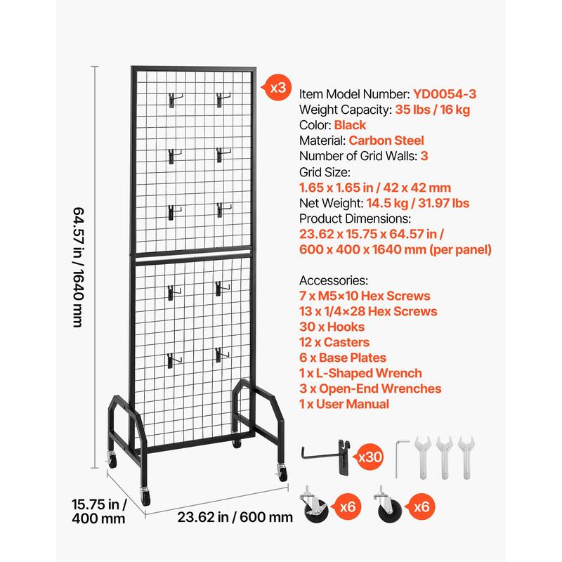 3 Packs Mesh Wall Grids 1.9 x  - đánh giá và giá Art Craft Board