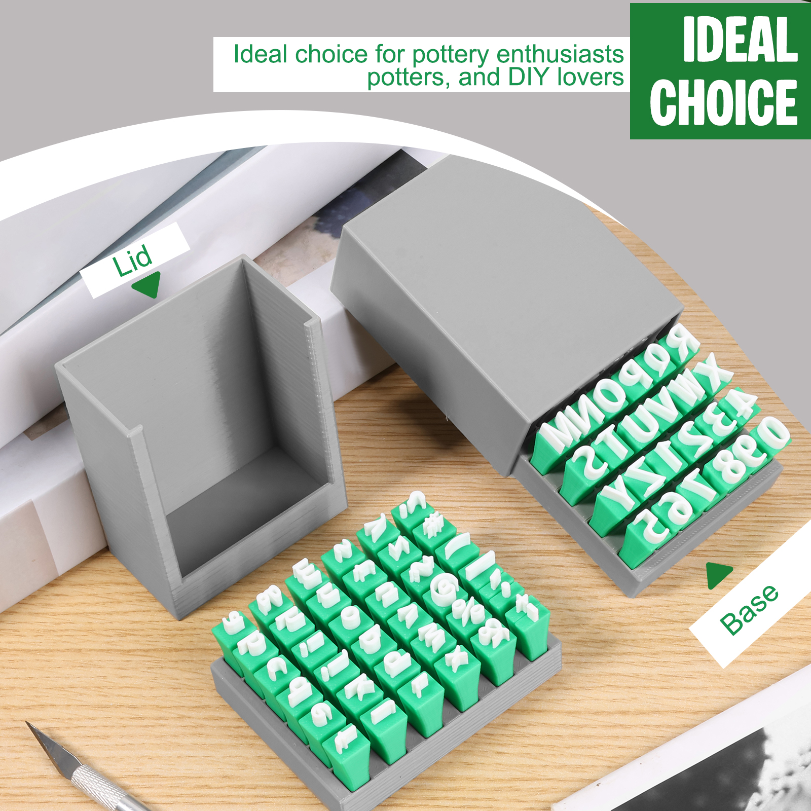 2Pcs PLA Plastic Uppercase Low - đánh giá và giá Letter S Art Craft