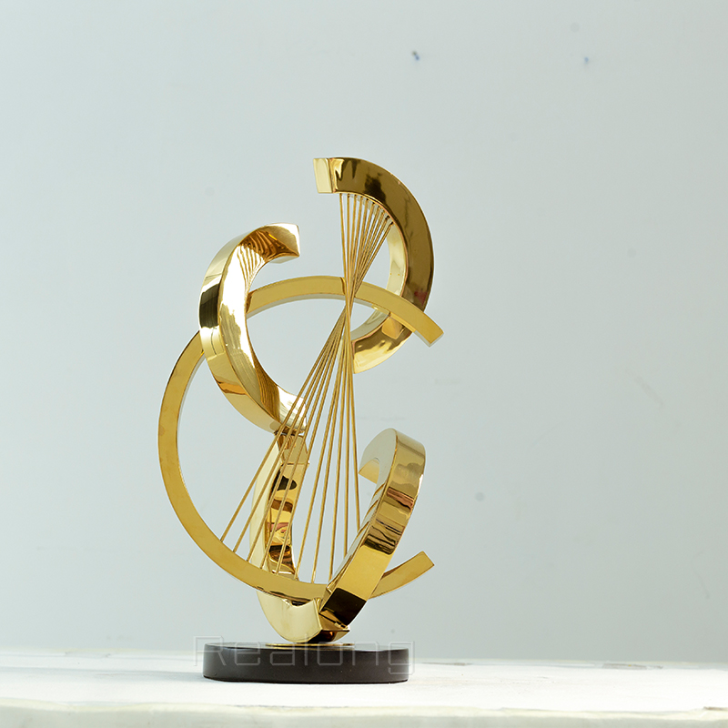 47cm Abstract Metal Sculpture  - đánh giá và giá Art Craft Hotel