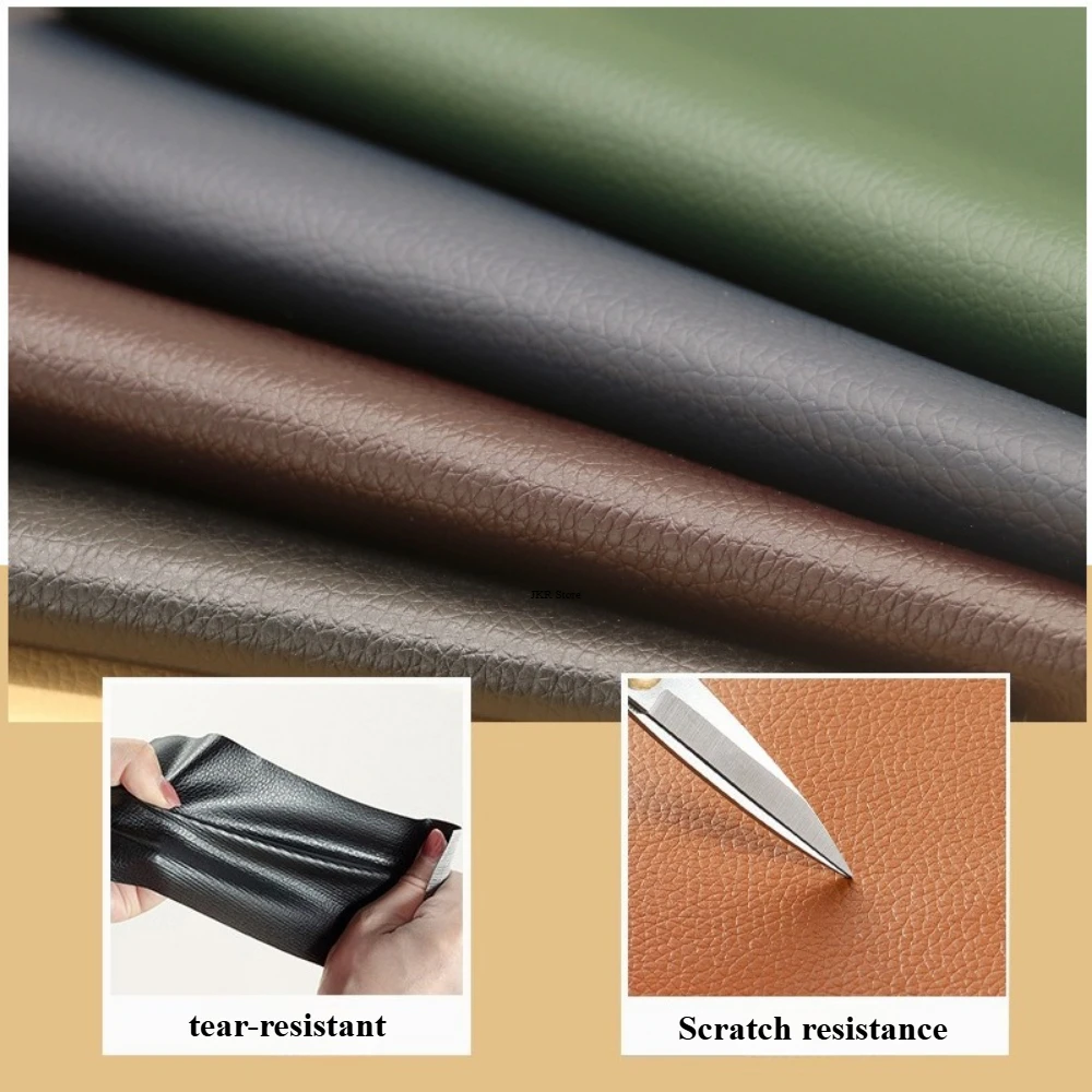 Self-adhesive Leather Patches  - đánh giá và giá Art Craft Upholstery