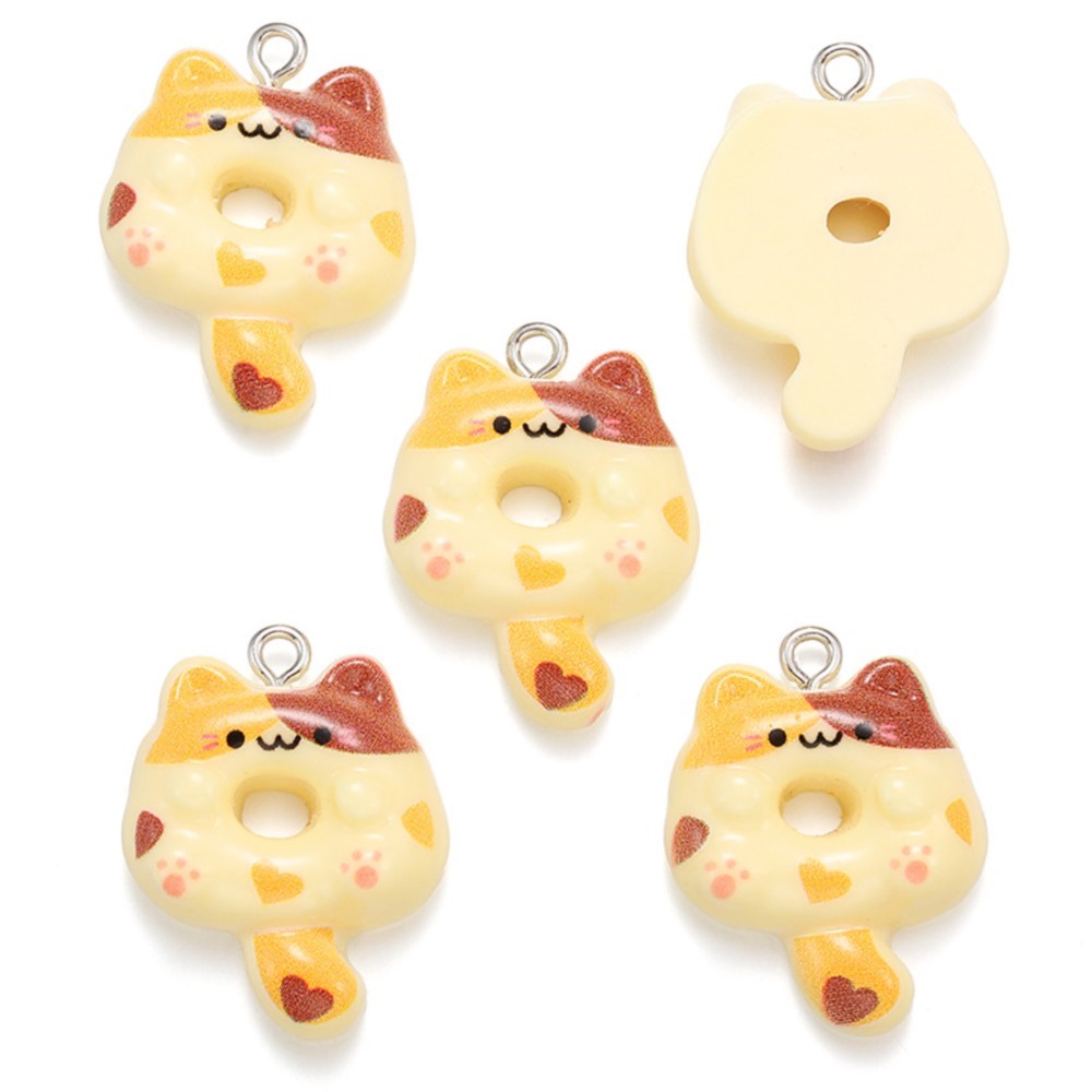 10Pcs Kawaii Cartoon Cat Resin - đánh giá và giá Art Craft Gifts