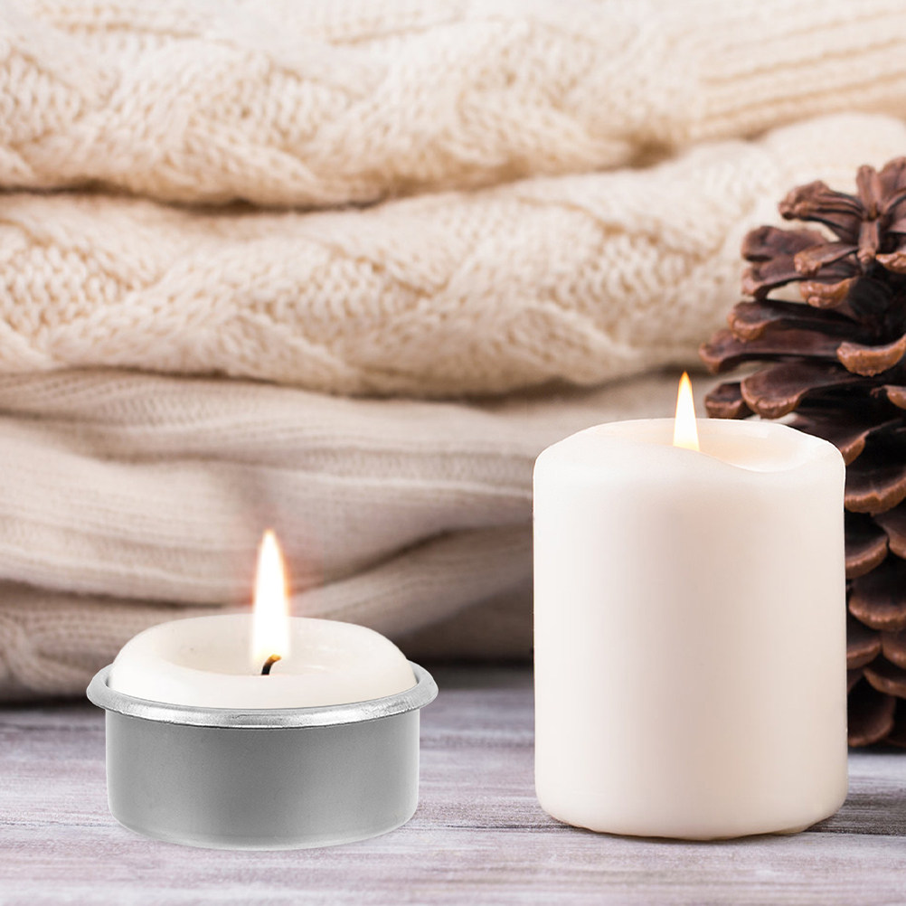 15Pcs Minimalist Metal Tins Te - đánh giá và giá Candle Making Wax