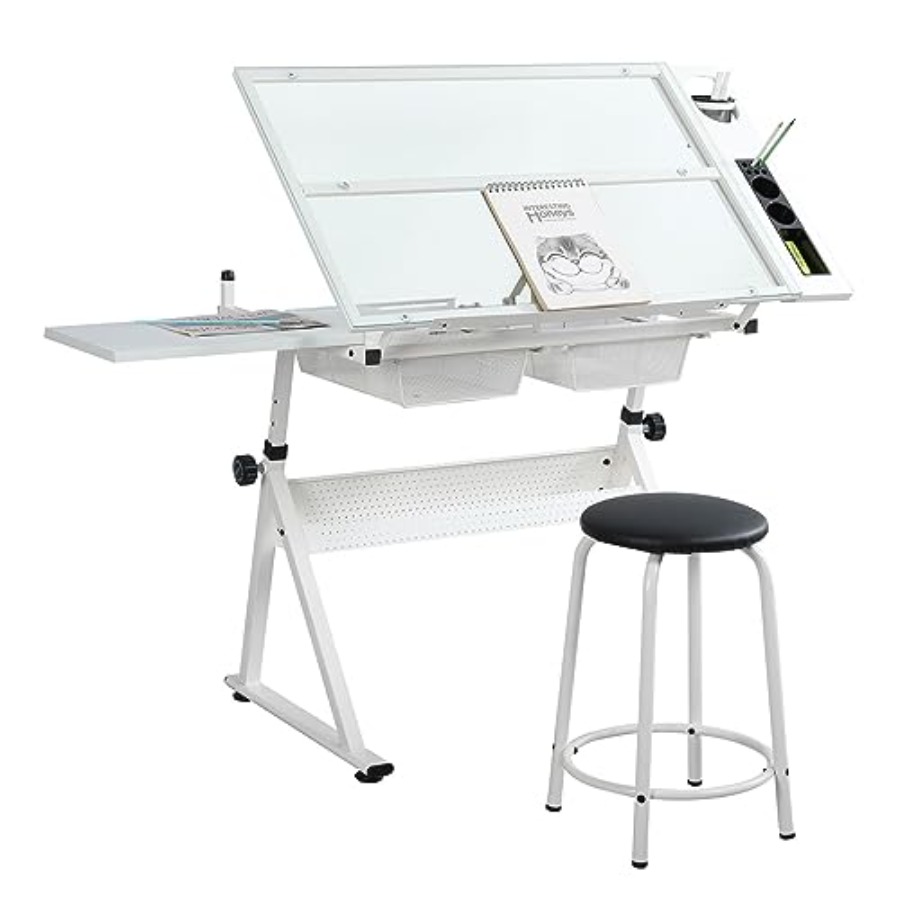 Drafting Table with Stool Mode - đánh giá và giá Art & Craft Teacher