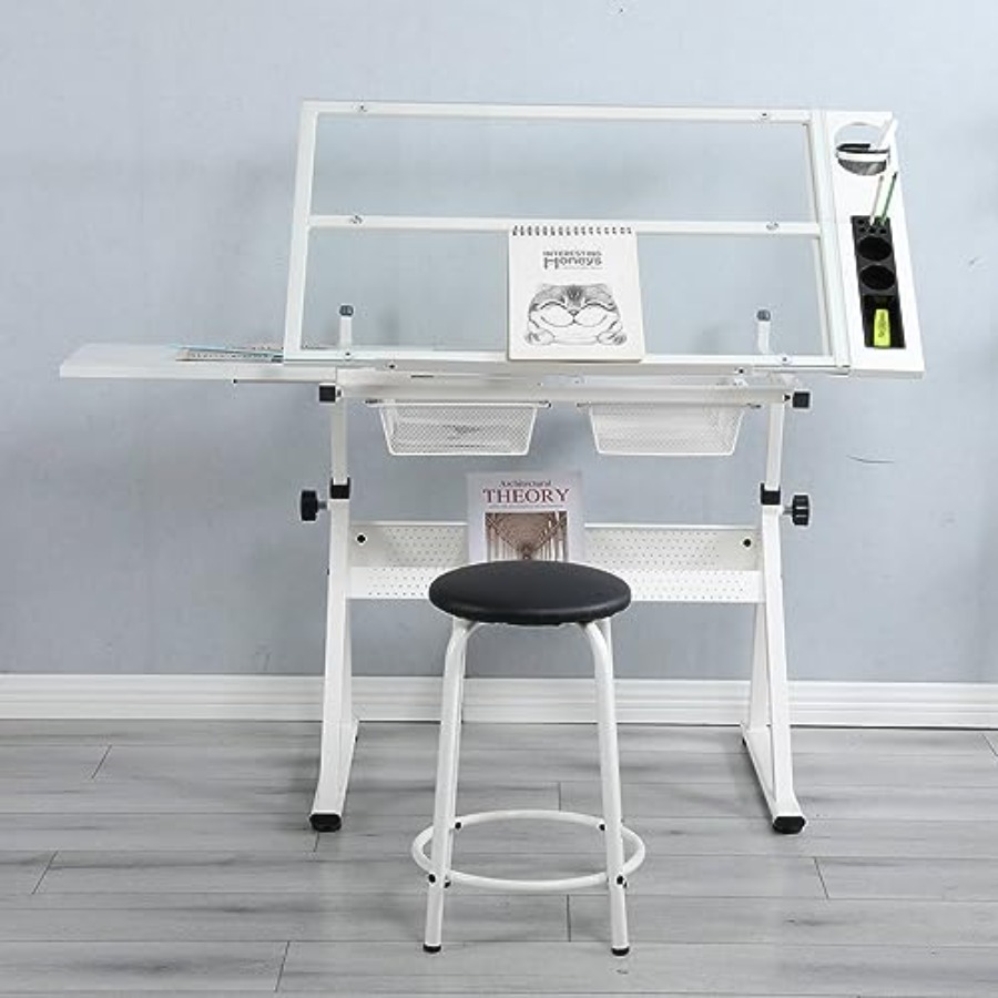 Drafting Table with Stool Mode - đánh giá và giá Art & Craft Teacher
