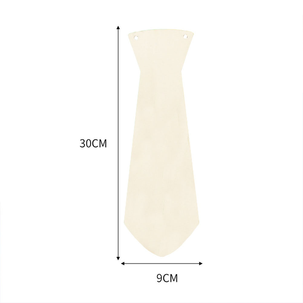 5Pcs Wooden Necktie Hand Paint - đánh giá và giá Art And Craft For Father'S Day