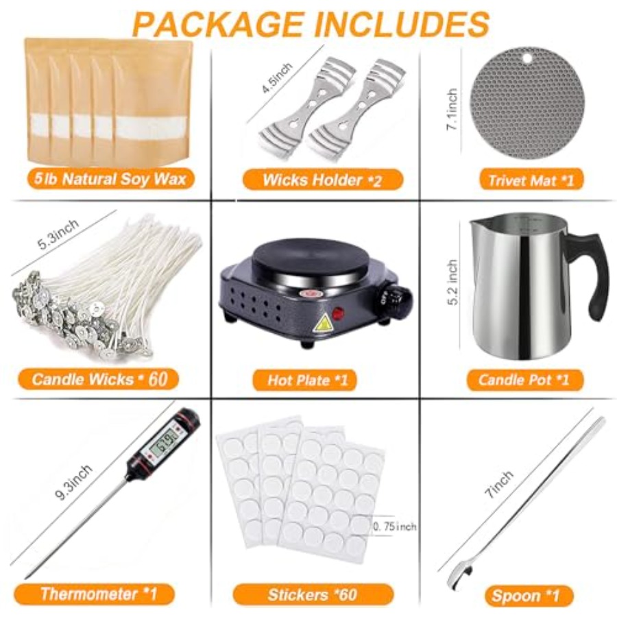 Candle Making Kit with for Adu - đánh giá và giá Candle Making Wax