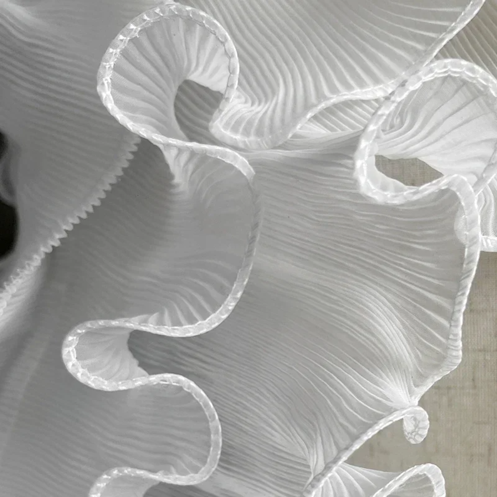 Mist Lace Fabric Pleated Textu - đánh giá và giá Art Craft Upholstery